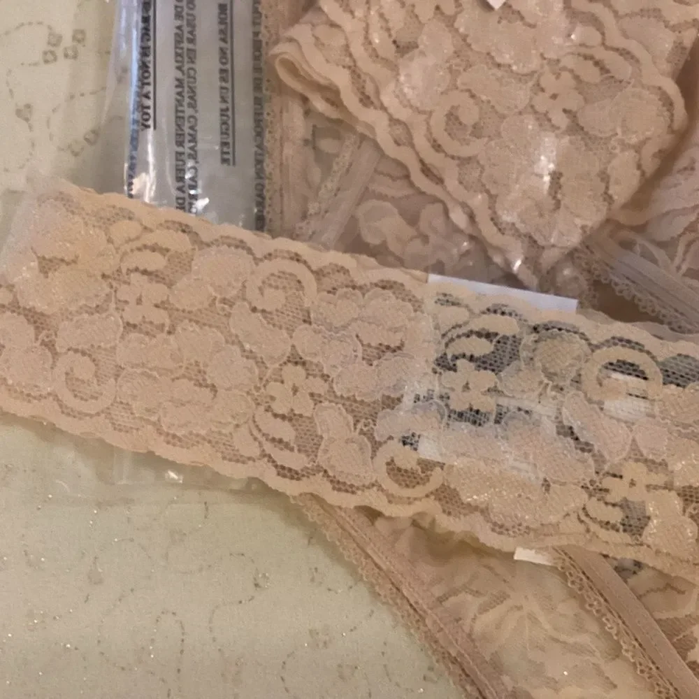 NWT. INC Intern’l Concepts, a Macy’s Brand Set of 3 Lacy Thong Panties Size XL